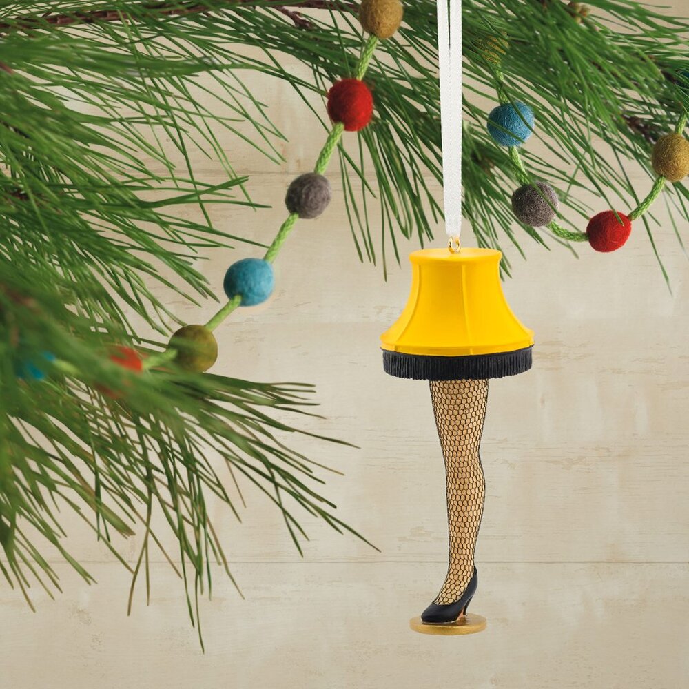 New! A Christmas Story Leg Lamp Hallmark Ornament 2018 Classic Holiday Movie - Picture 5 of 5